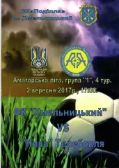 ФК Хмельницький - Нива Теребовля 02.09.2017
