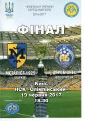 Металіст-1925 Харків - Агробізнес Волочиськ 19.06.2017