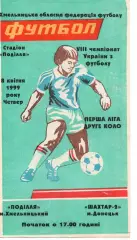 Поділля Хмельницький - Шахтар-2 Донецьк 08.04.1999