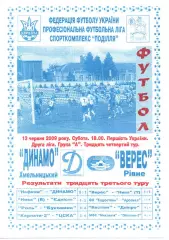 Динамо Хмельницький - Верес Рівне 13.06.2009