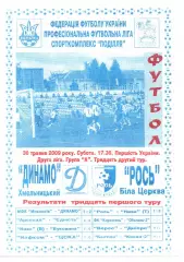 Динамо Хмельницький - Рось Біла Церква 30.05.2009