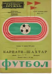 Карпати Львів - Шахтар Донецьк 14.08.1974