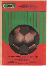 Зоря Ворошиловград - Таврія Сімферополь 06.04.1986