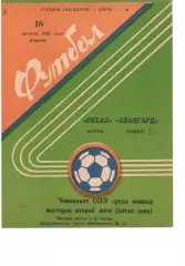 Океан Керч - Авангард Рівне 18.08.1981