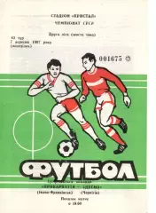 Прикарпаття Івано-Франківськ - Десна Чернігів 07.09.1987