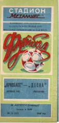 Кривбас Кривий Ріг - Десна Чернігів 23.08.1985