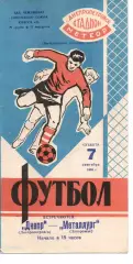 Дніпро Дніпропетровськ - Металург Запоріжжя 07.09.1968