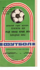 Металург Запоріжжя - Гурія Ланчхуті 06.05.1985
