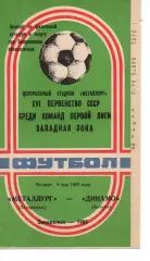 Металург Запоріжжя - Динамо Батумі 09.05.1985