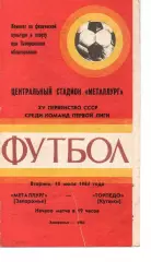 Металург Запоріжжя - Торпедо Кутаісі 10.07.1984