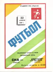 СКА Одеса - Авангард Рівне 21.03.1989