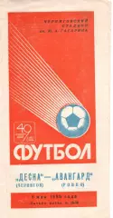 Десна Чернігів - Авангард Рівне 06.05.1986