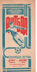 Десна Черніів - Динамо Київ 12.10.1985