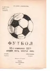Маяк Харків - Нафтовик Охтирка 03.08.1989