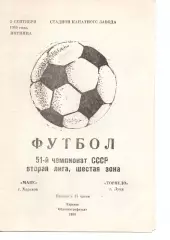 Маяк Харків - Торпедо Луцьк 02.09.1988
