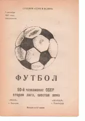 Маяк Харків - Шахтар Павлоград 07.09.1987