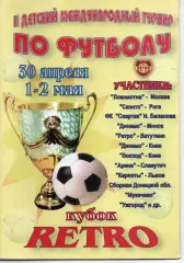 Турнір Кубок Ретро 2004 Київ, Львів, Рига, Ужгород та ін