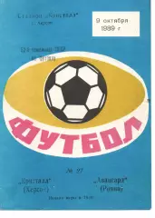 Кристал Херсон - Авангард Рівне 09.10.1989