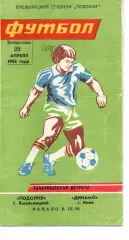 Поділля Хмельницький - Динамо Київ 20.04.1986