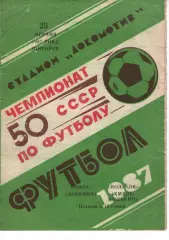 Нива Вінниця - Поділля Хмельницький 23.06.1987