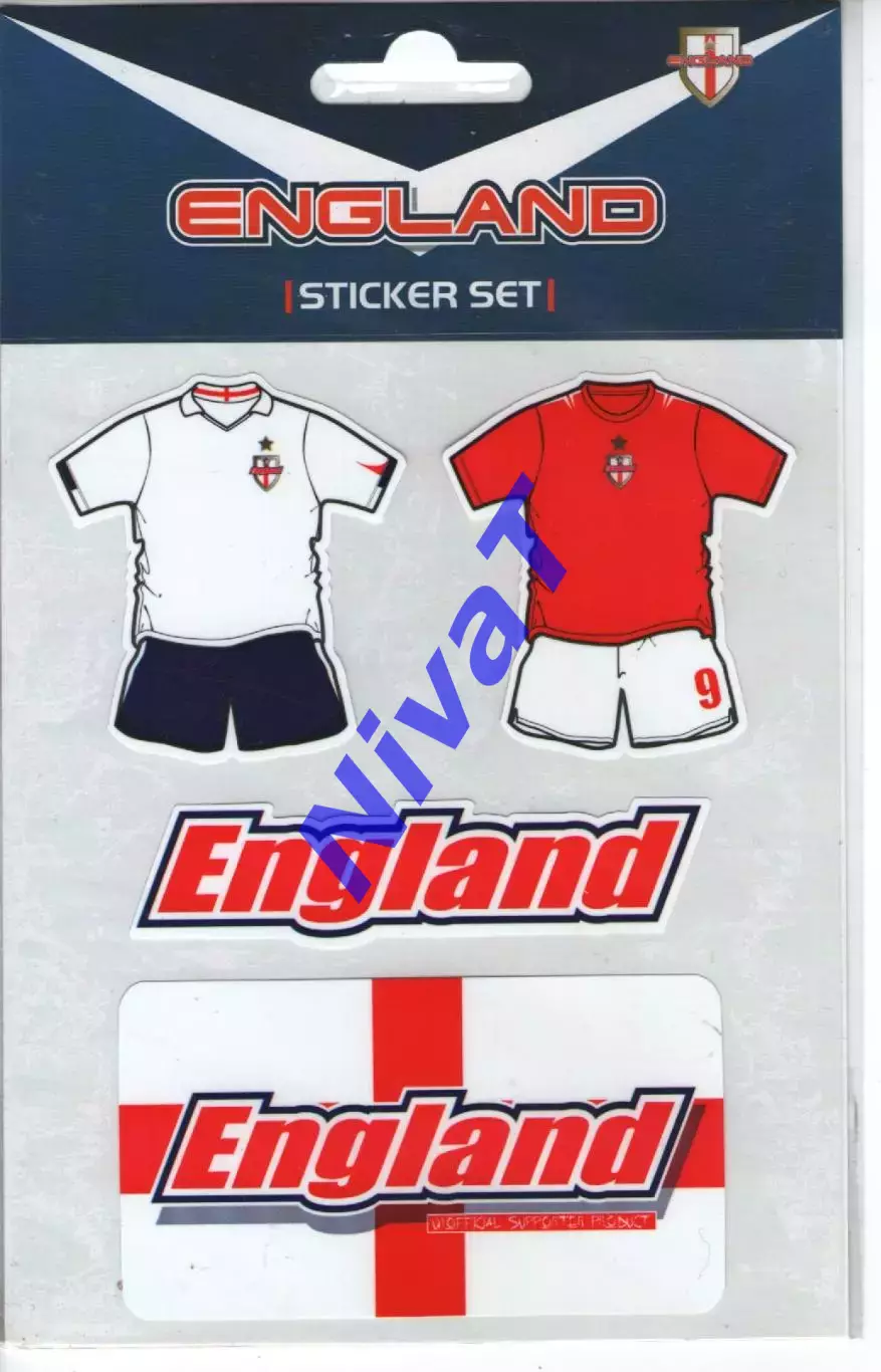 Набір наклейок - Англія