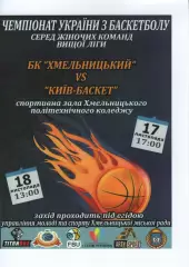 БК Хмельницький - БК Київ-Баскет 2018/19