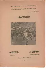 факел воронеж - Таврія Сімферополь 1984