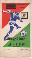 локомотив москва - Дніпро Дніпропетровськ 1976