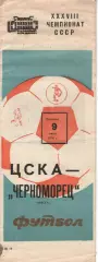 цска москва - Чорноморець Одеса 1976