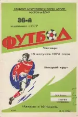 ска ростов - Таврія Сімферополь 1974