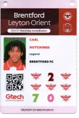 Бейдж - Брентфорд - Лейтон Орієнт / Brentford - Leyton Orient