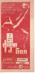 Ширак Ленінакан - Котайк Абовян 1981
