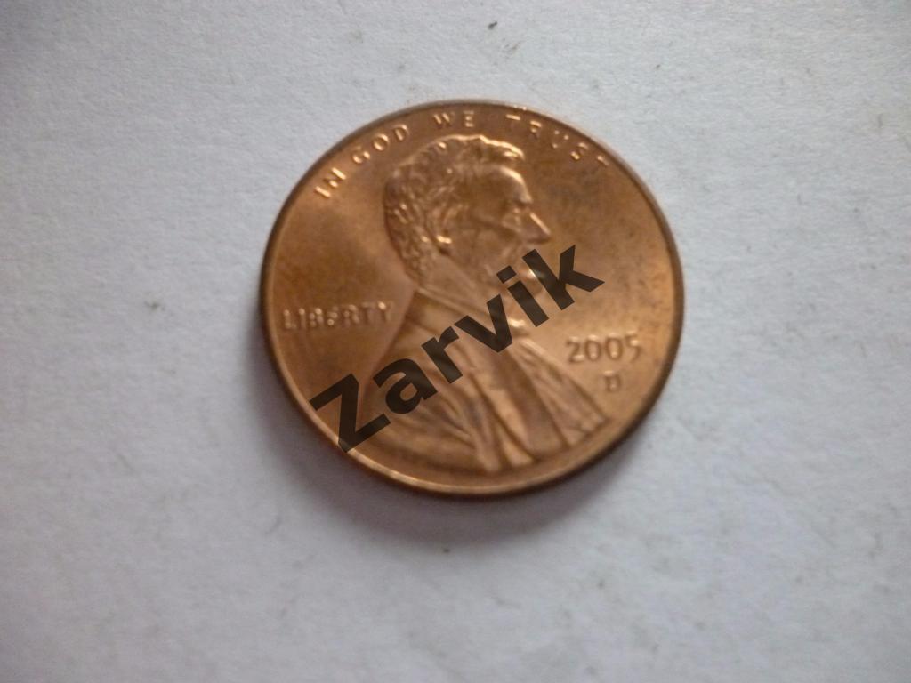 1 Cent - США 1 Цент 2005