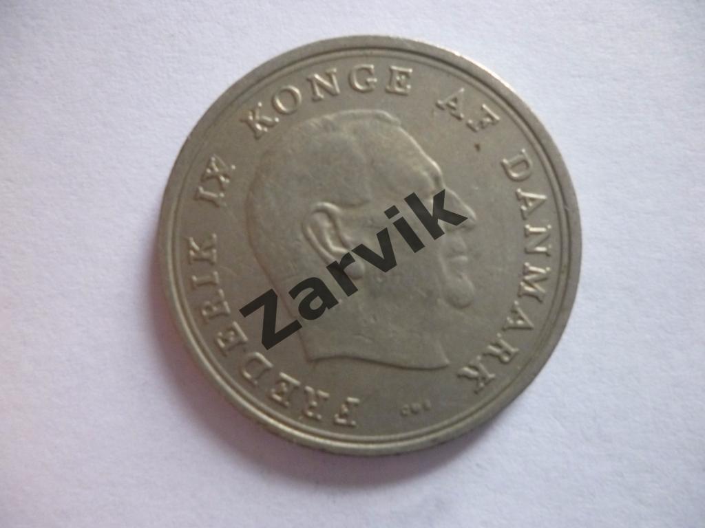 1 Krona Дания 1 крона 1969 1