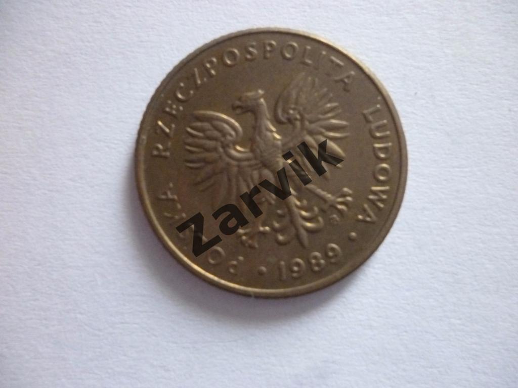 10 Zlotych - Польша 10 злотых 1989 1
