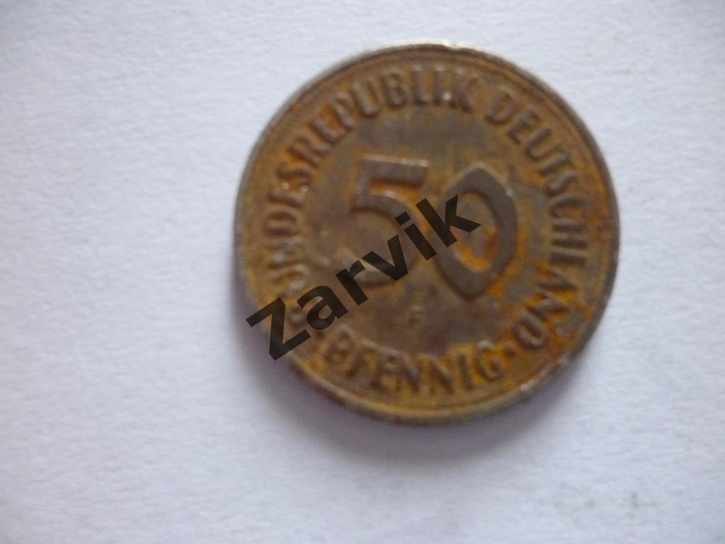 Германия 50 пфеннигов 1950