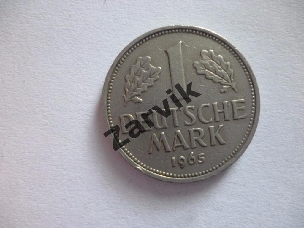 Германия 1 марка 1965