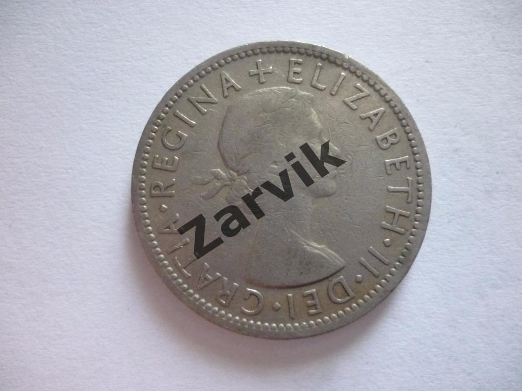 Two Shilling - Великобритания 2 шиллинга 1956 1