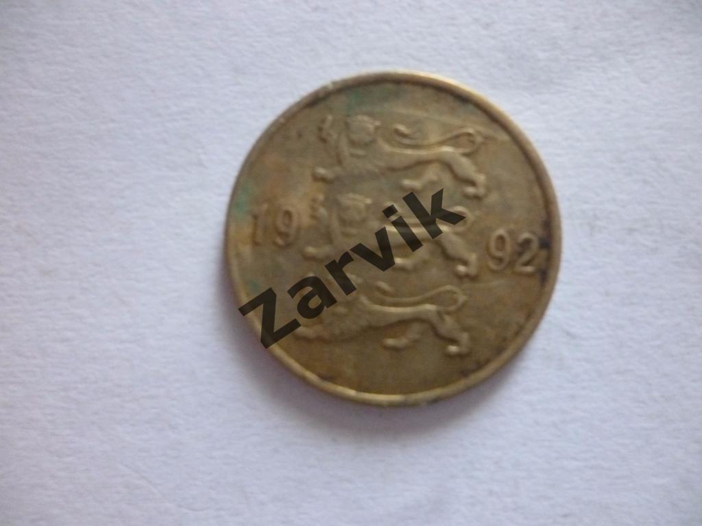 Эстония - 20 центов 1992 1