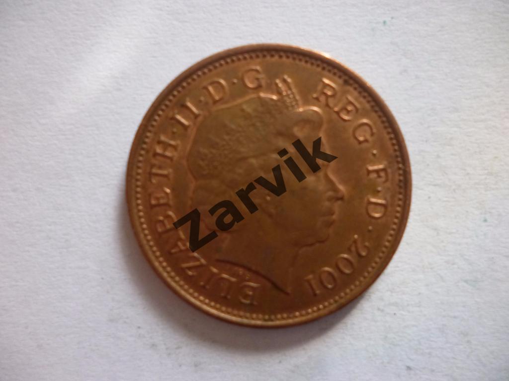 Two Pence - Великобритания Два Пенса 2001 1