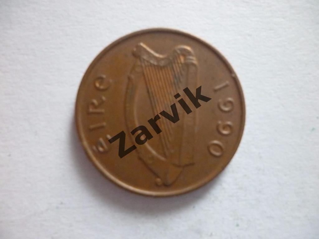 1 Penny - Ирландия 1 Пенни 1990 1