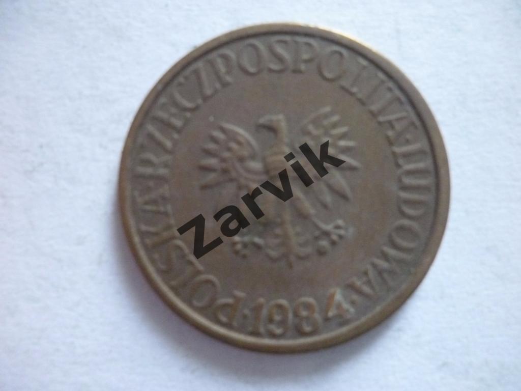 5 Zlotych - Польша 5 злотых 1984 1