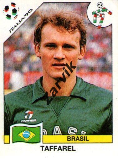 Панини (Panini) ЧМ 1990 Италия - Taffarel - Brasil (№192)