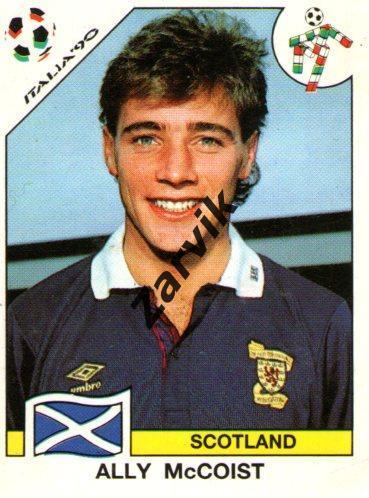 Панини (Panini) ЧМ 1990 Италия - Ally McCoist - Scotland (№226)