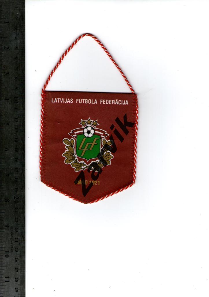Вымпел - Латвия - Федерация Футбола, двух-сторонний (официальный)