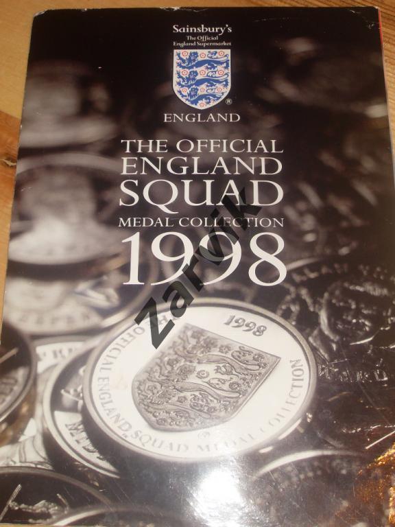 The official England squad (без монет) 31.01.2005 (Англия)