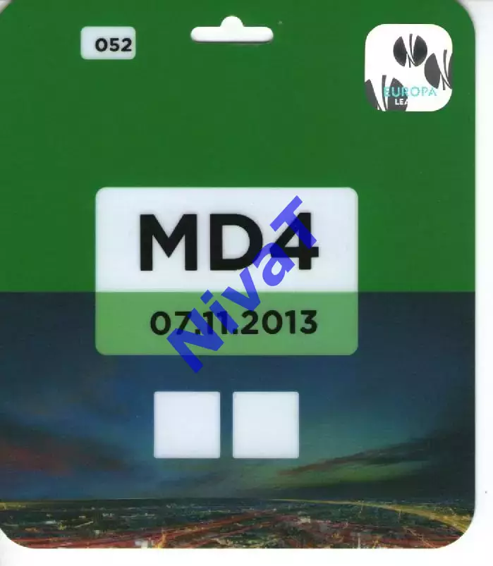 Бейдж - Дніпро Дніпропетровськ - Пасуш де Феррейра 07.11.2013