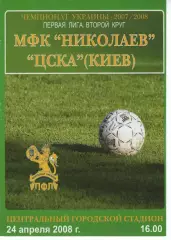 МФК Миколаїв - ЦСКА Київ 24.04.2008