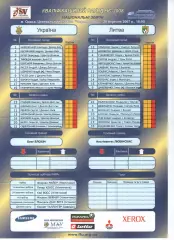 Протокол Україна - Литва 28.03.2007