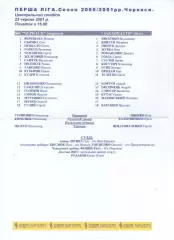 Протокол ФК Черкаси - Закарпаття Ужгород 23.06.2001